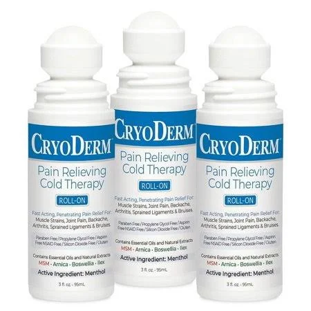 Cryoderm Cold Therapy 3 oz Roll On