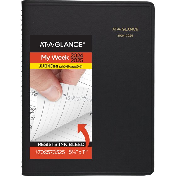 At-a-glance Academic Weekly Appointment Book