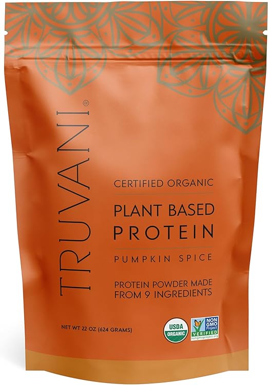 Truvani Organic Plant Based Protein Powder