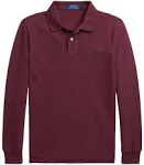 Polo Ralph Lauren Boy's Cotton Mesh Long-Sleeve Polo