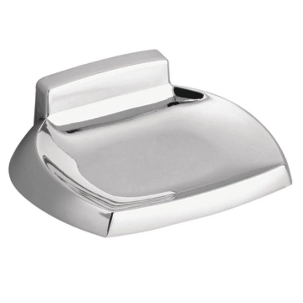 Moen 2360CH Contemporary Soap Holder, Chrome, 1 Count (Pack of 2)