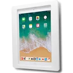 TABcare Anti-Theft Acrylic VESA Enclosure for Apple iPad 789 10.2 with Free Wall Mount Kit & 90-Degree Angle Charge Cable iPad 789 10.2, White