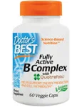 Doctor's Best, Fully Active B Complex with Quatrefolic, 60 Veggie Caps