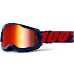 100 Percent Strata 2 Goggles Clear Lens Masego