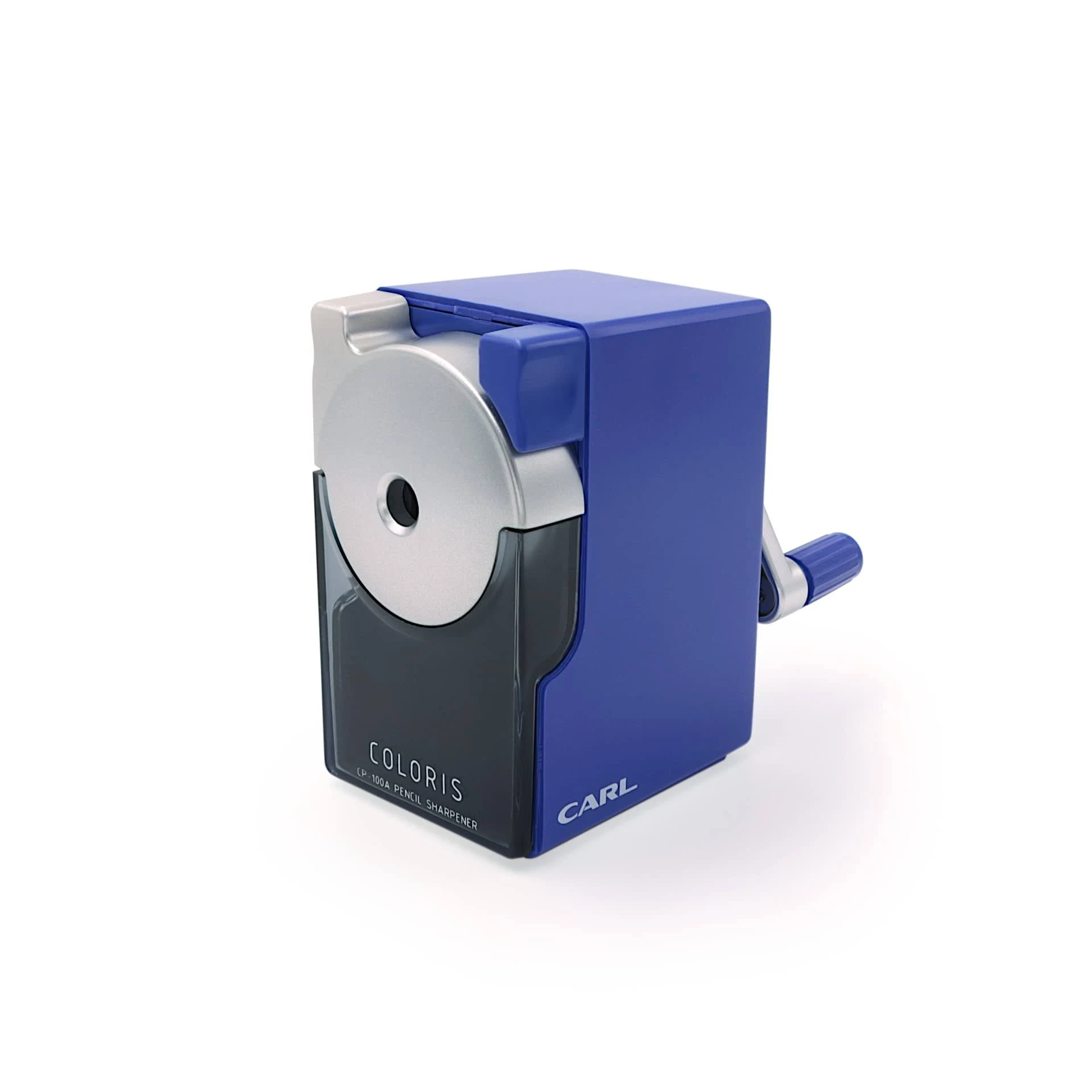 CARL Pencil Sharpener, Coloris, Blue, CP-100A