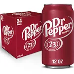 DR PEPPER - MINI CANS, 7.5 OZ, 6 PK