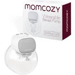 Momcozy Hand-Free Breast Pump with LED Display S9 Pro, for Breastfeeding Moms, 1 Pack, Quill Gray