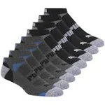 Puma Men's No Show Sock 8-Pair - Black Multi Pack - One Size