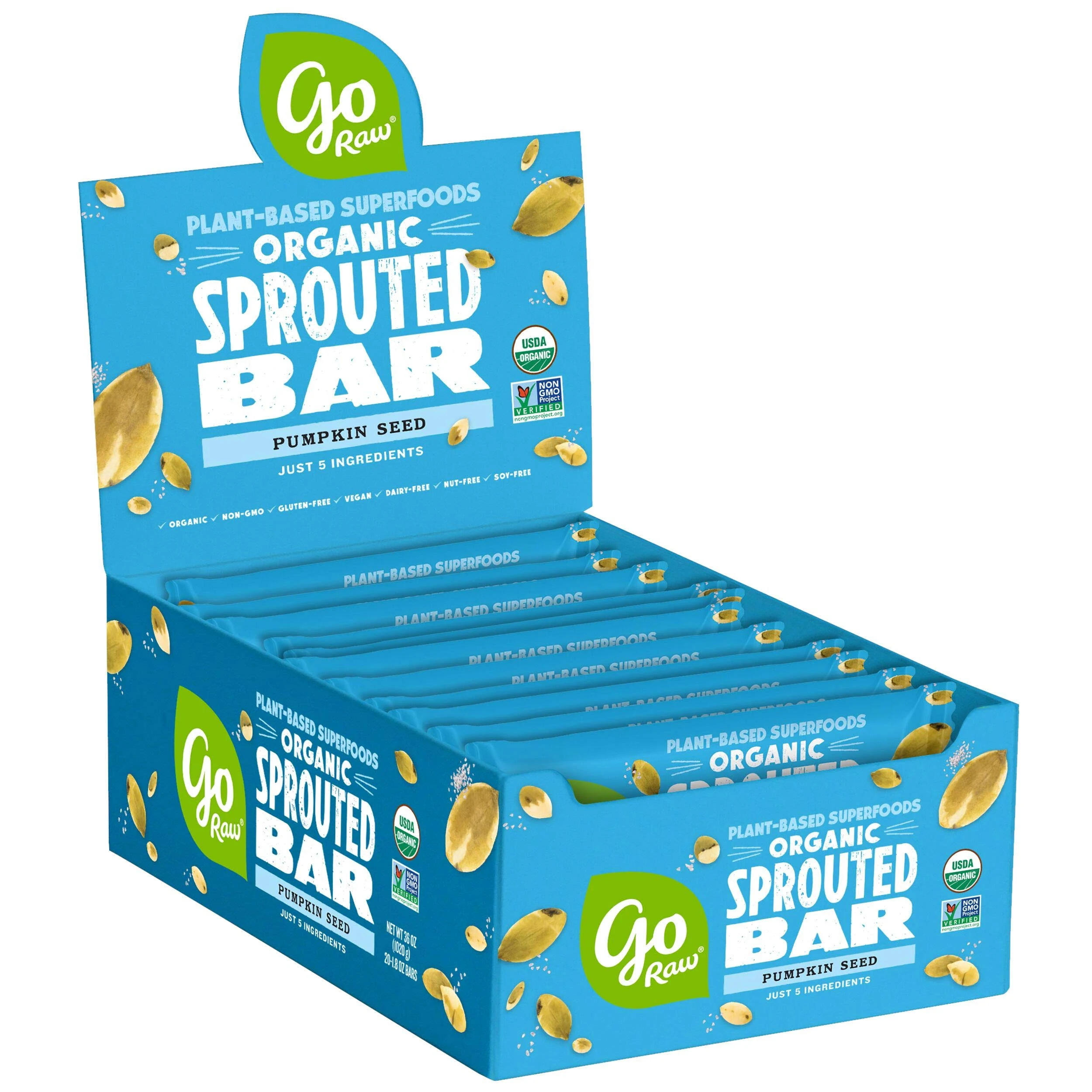 Go Raw Organic Pumpkin Seed Sprouted Bar (1.8 oz)