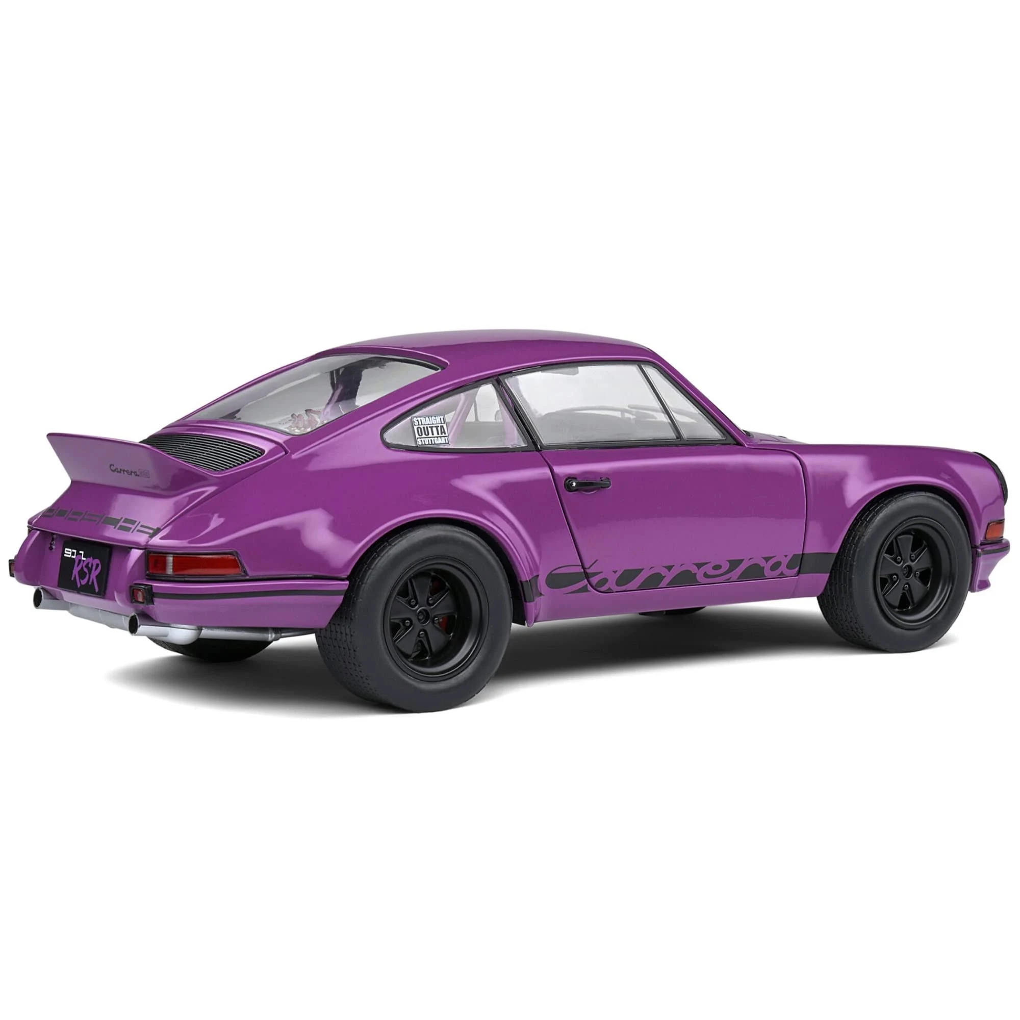 solido S1801114 1:18 1973 Porsche 911 RSR Purple Street Fighter Collectible Miniature car, Multi