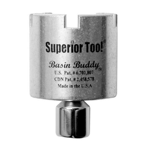 Superior Tool Basin Buddy 1 in. Faucet Nut Wrench 1/4 and 3/8 in. drive