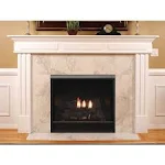 Empire Comfort Systems 42" Tahoe Deluxe Clean-Face Direct-Vent Fireplace DVCD42FP Natural Gas / Millivolt w/ Blower