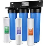 iSpring 3-Stage Whole House Water System Sediment and Carbon Filter iSpring Water WGB32B