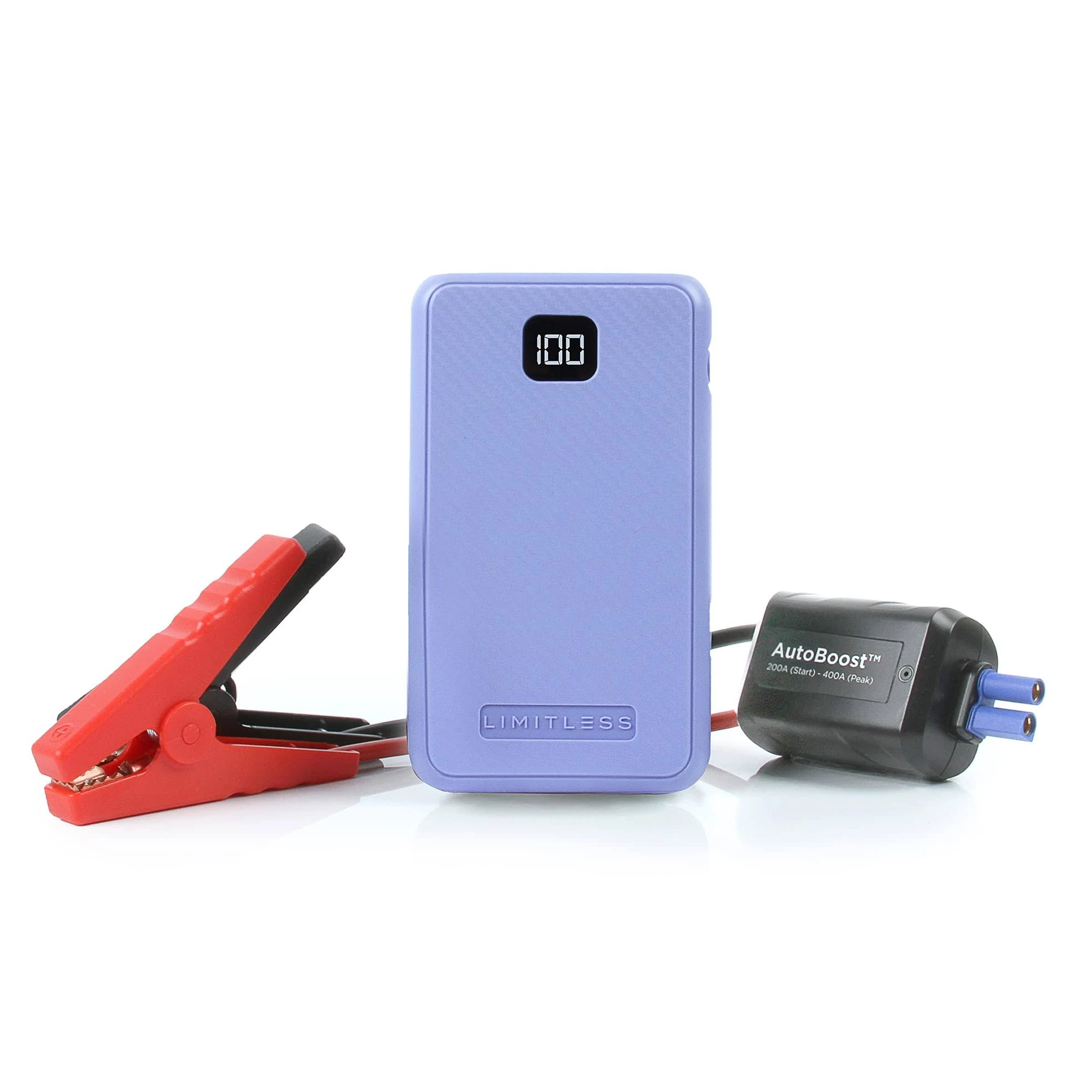 Limitless Innovations AutoBoost Portable Jump Starter/Power Bank/Flashlight, Very ...