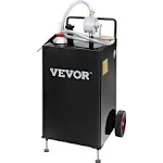 VEVOR 30 Gallon Gas Caddy, Fuel Storage Tank with Wheels,