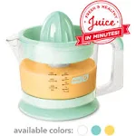 Dual Citrus Juicer 20 fl. oz. Dash Dual Citrus Cones Pour Spout Green  NIB