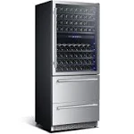 Forno Capraia 30" Triple Zone Wine Cooler