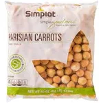 Simplot Culinary Select Parisian Carrot, 2.5 Pound - 6 per Case.