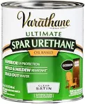 Varathane Spar Urethane, Oil-Based, Exterior, Semi-Gloss, 1-Qt.