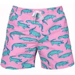 Men's Chubbies The Glades 5.5-Inch Swim Trunks, Size Large - Pink