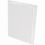 ECOPRO Vent 10" x 13" White Plastic Access Panel. Service Shaft Door Panel. Plumbing, Electricity, Heating, Alarm Wall Access Panel for Drywall.