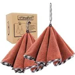 myHomeBody Hand Towels for Bathroom, Kitchen Hand Towels with Hanging Loop | Soft ...