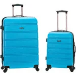 Rockland Melbourne 2 Piece Hardside Spinner Luggage Set