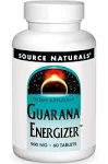 Source Naturals Supplement, Guarana Energizer - 200 tablets