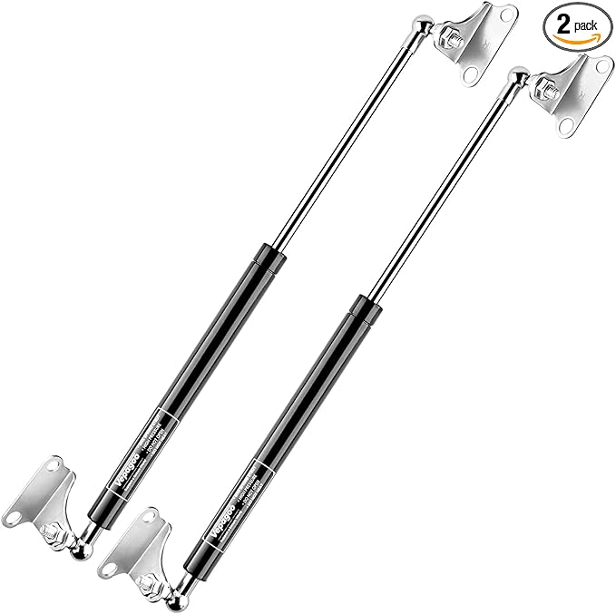 Vepagoo 30 Inch 150lb/667N Per Gas Shock Strut Spring for RV Bed Boat Bed Cover Door Lids Floor Hatch Door Shed Window and Other Custom Heavy Duty Project, Set of 2