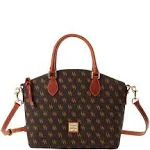 Dooney &amp; Bourke Gretta Geena Satchel - Brown Tmoro