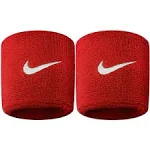 Nike Swoosh Wristbands (Red)