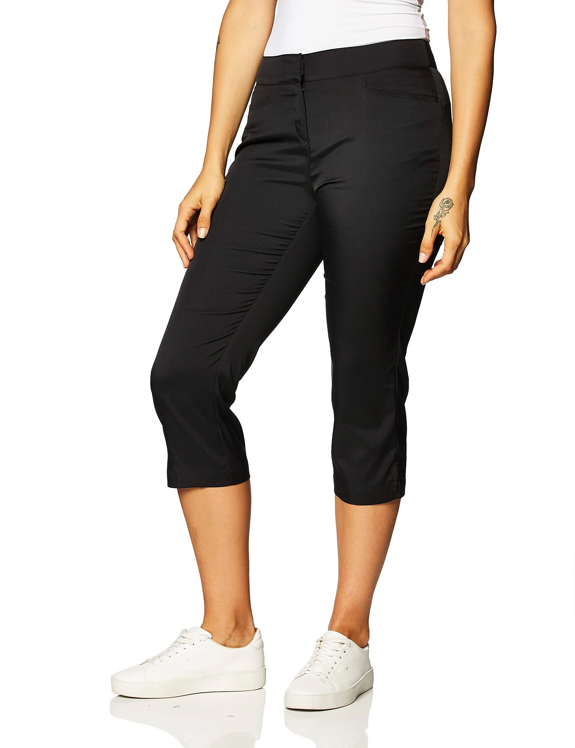 Women's Woven Capri Pant