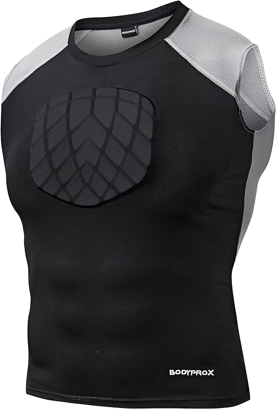 Bodyprox Baseball Chest Protector Shirt (Adult-M)