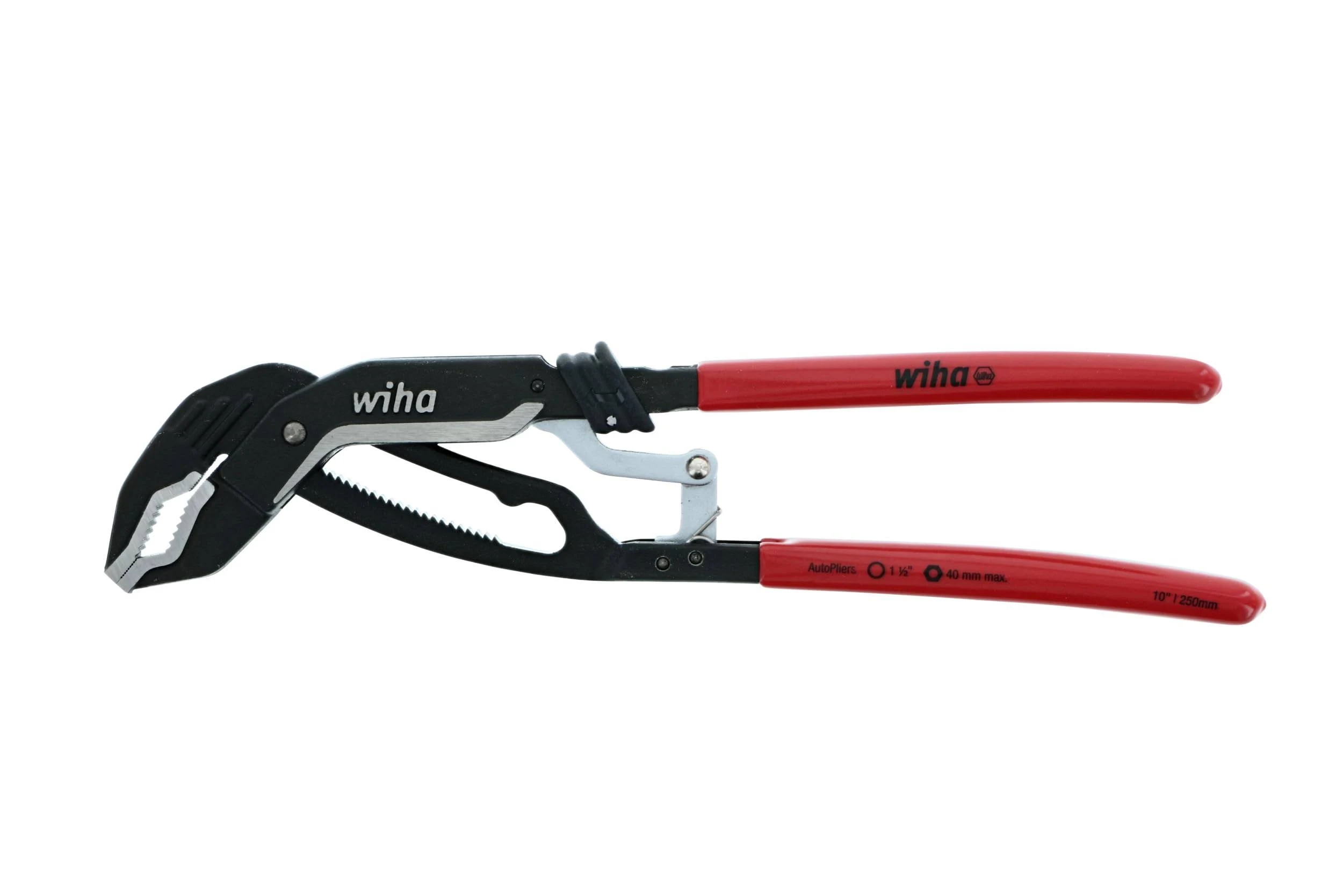 Wiha 32637 Classic Auto Grip V-Jaw Tongue and Groove Pliers 10"