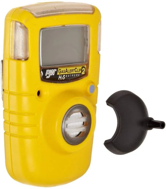 Honeywell BW BWC2-H Single Gas Monitor, H2S, Yellow