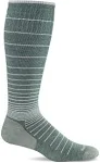 Sockwell Womens Circulator Moderate Compression Knee-High Socks - Small/Medium / Juniper Sparkle