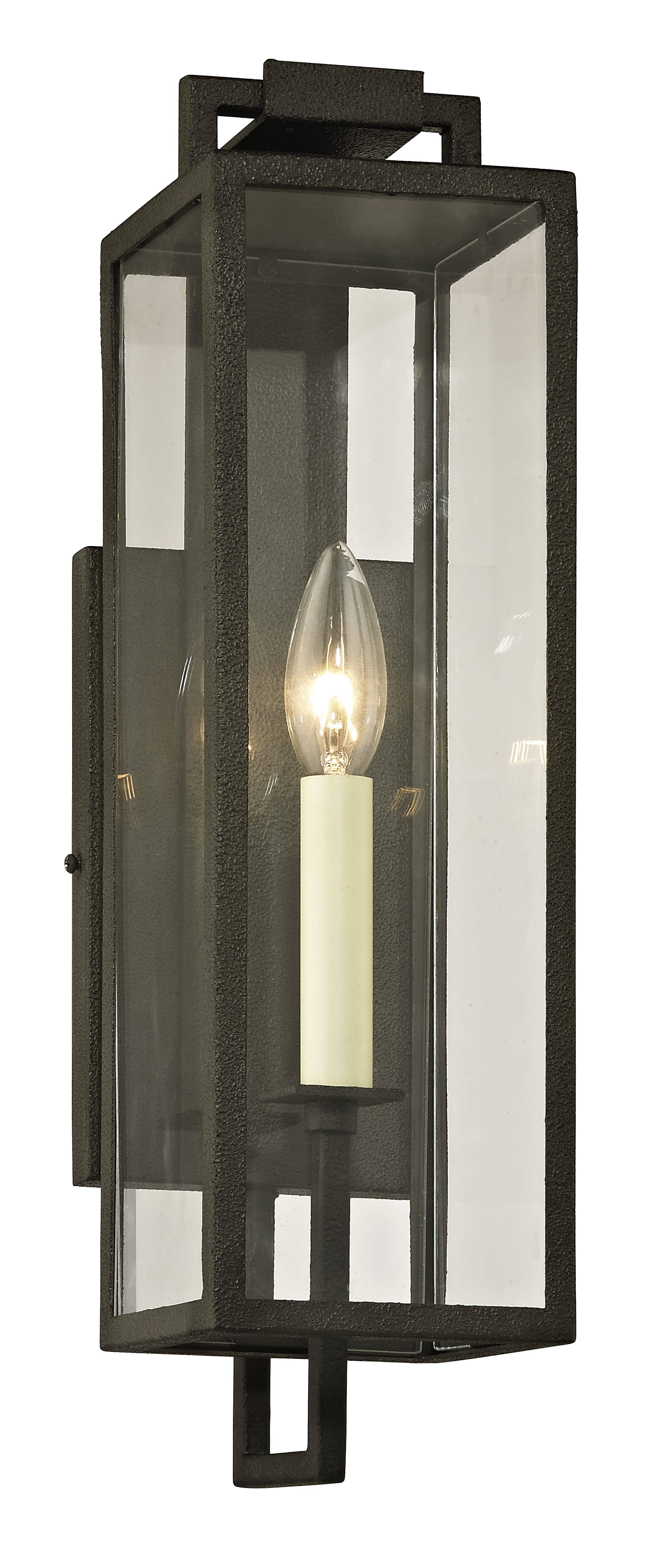 Troy Lighting Beckham 1-Light Forged Iron Outdoor Wall Sconce