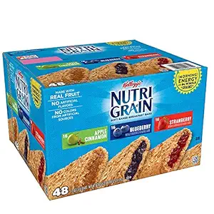 Nutri-Grain-Kellogg's Cereal Bars Variety Pack, 48-Count