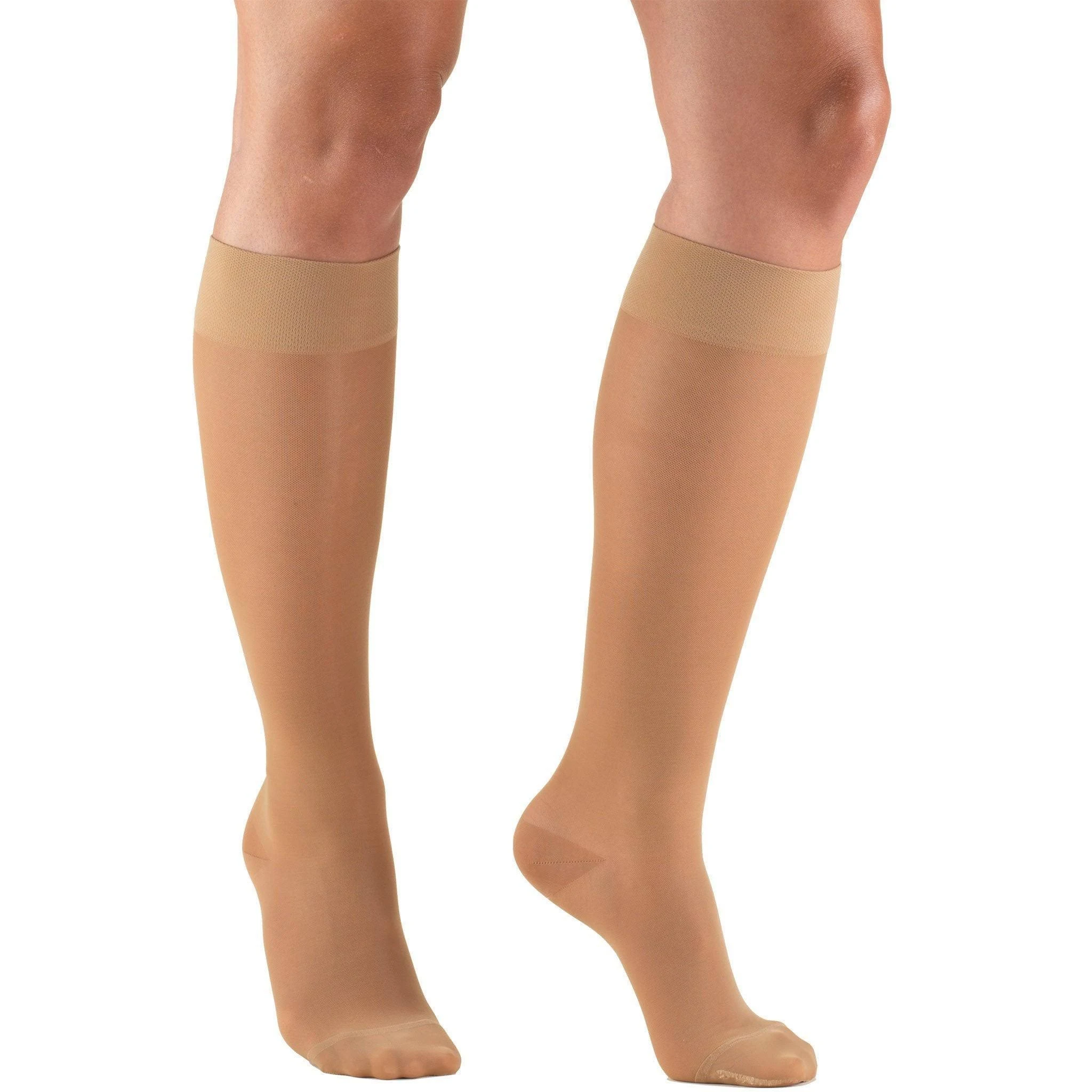 TRUFORM Lites Knee High Stockings 15-20mmHg (Beige) XXX-Large