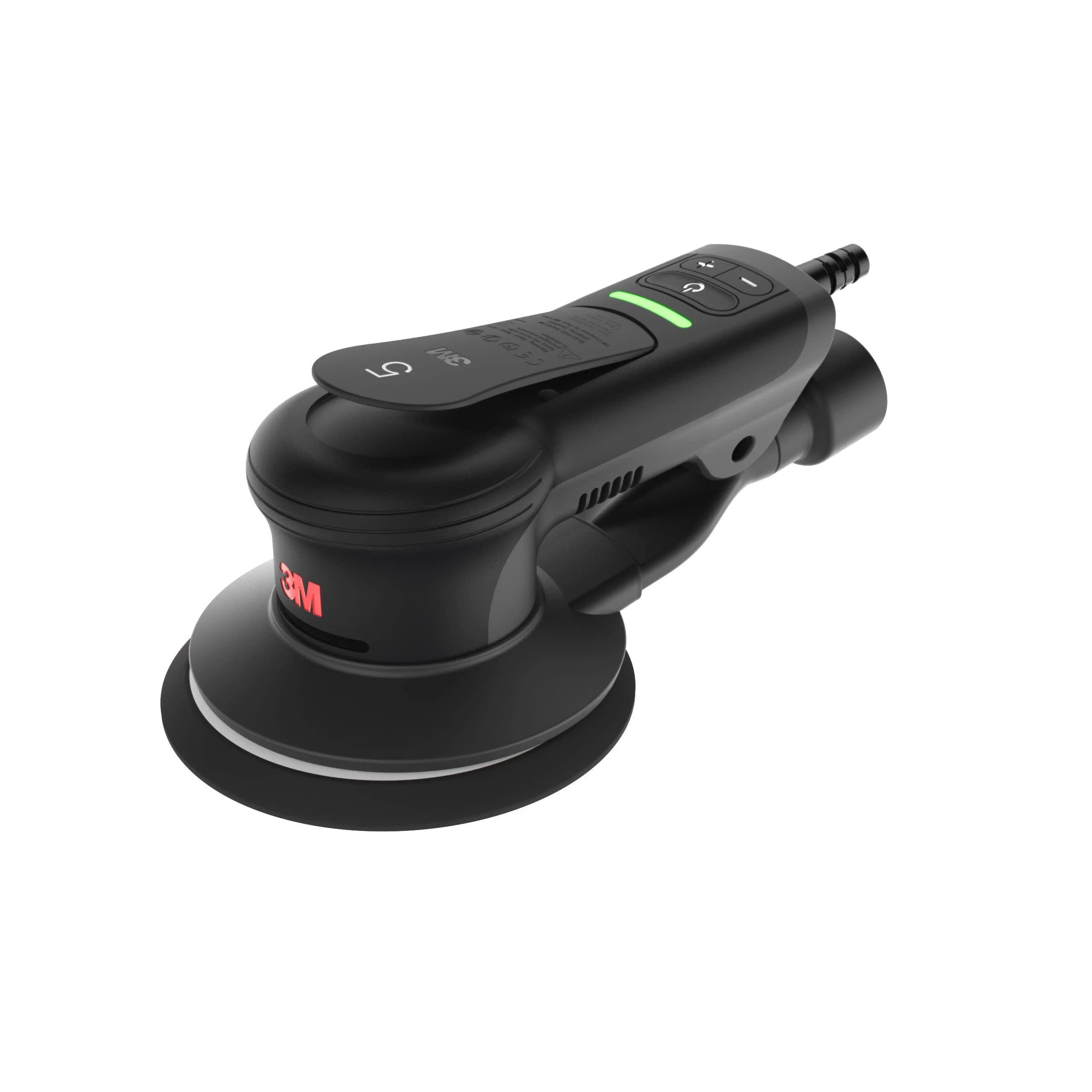 3M Xtract Electric Random Orbital Sander, 88760, 6 in, Central Vacuum,3/16 in Orbit, 110V, Plug Type B, 1 ea/Case