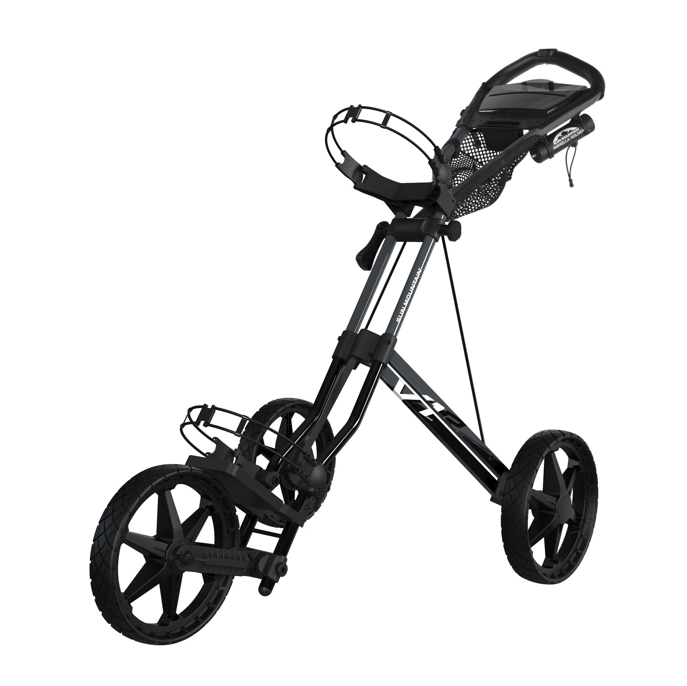 Sun Mountain Speed Cart V1R Push Cart Black/Gunmetal