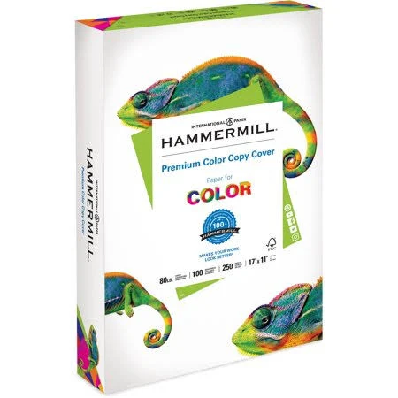 Premium Color Copy Cover, 100 Bright, 80 Lb Cover Weight, 17 X 11, 250