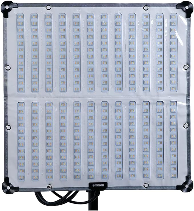 amaran F22x 200W Bi-Color Bi-Color Flexible LED Mat,CCT 2,500K ~ 7,500K, App Control, 9 Built-in Lighting FX,with Softbox Soft Carrying Case for Video Studio Photography Lighting (Amaran F22x)