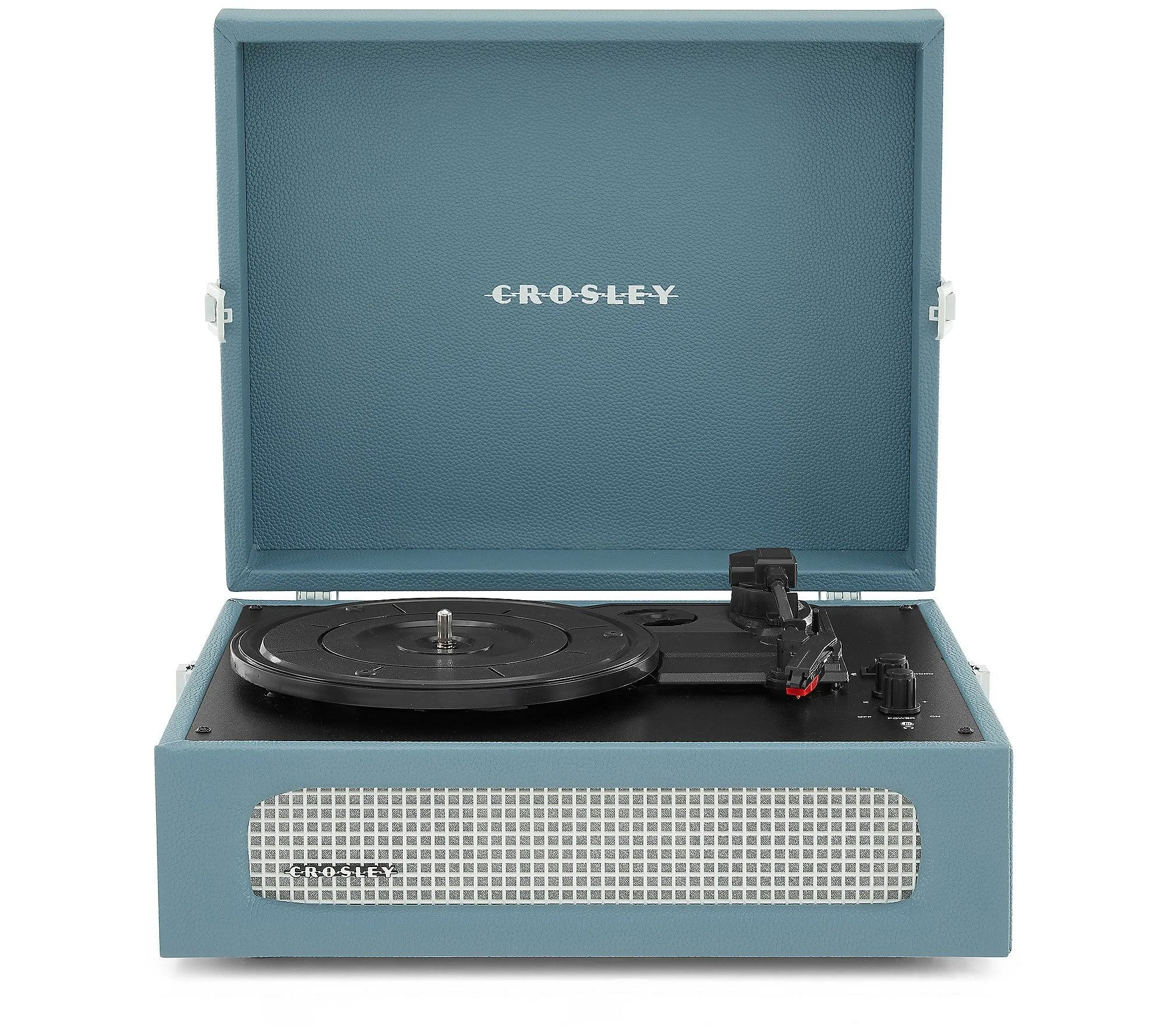 Crosley Voyager Bluetooth Vinyl Record Player - Washed Blue