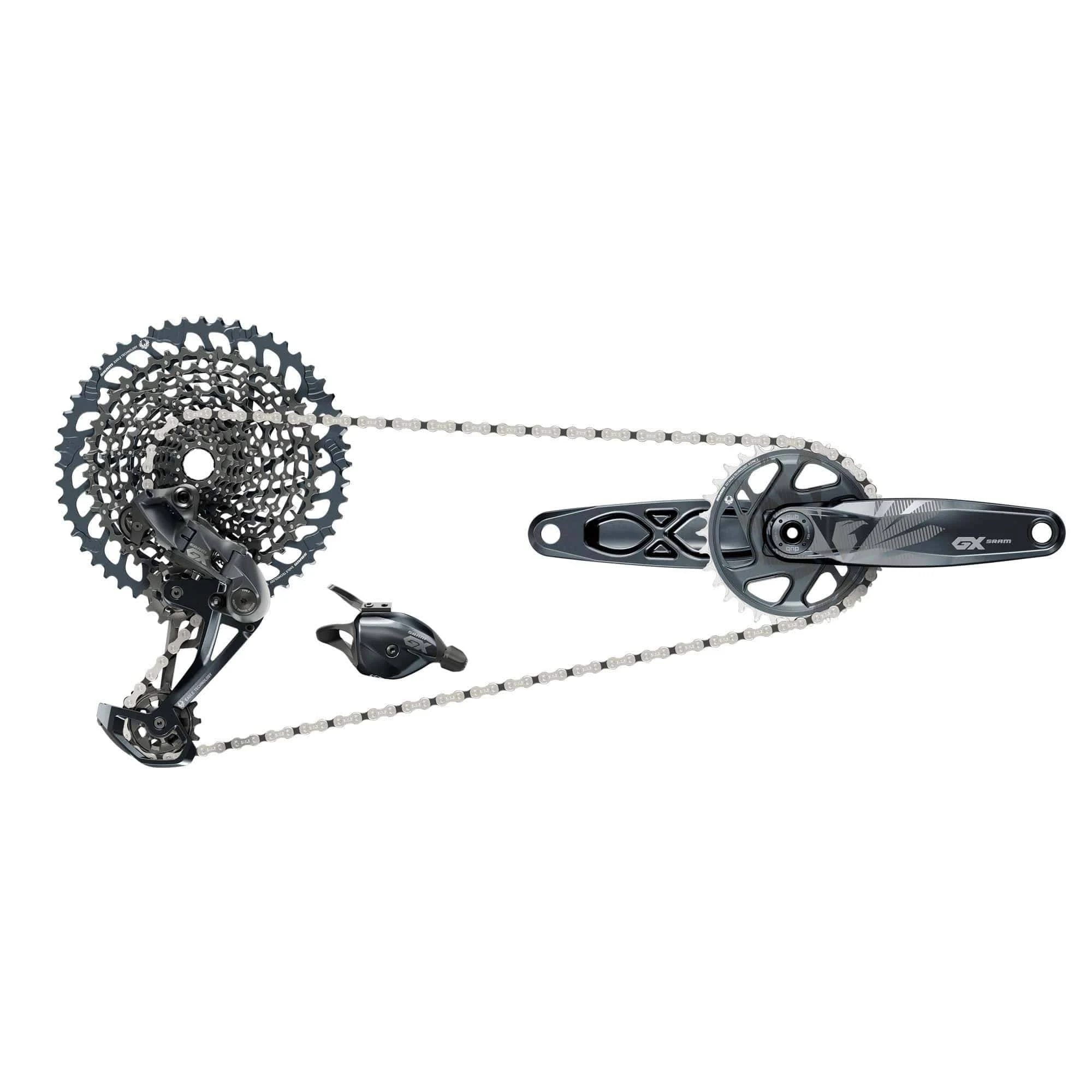 SRAM GX Eagle DUB Groupset Lunar, B2, 170mm, 32T