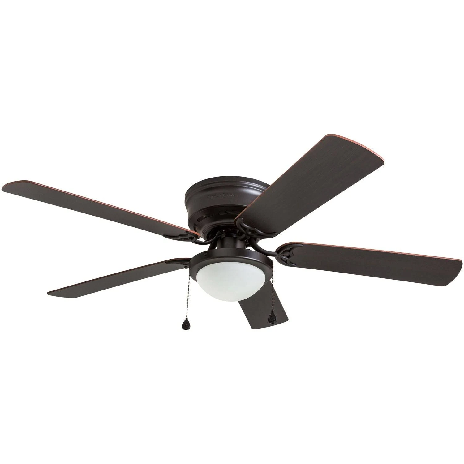 Harbor Breeze Armitage Indoor Flush Mount Ceiling Fan With Light, Bronze