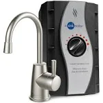 Insinkerator H250SN-SS HOT250 Instant Hot Water Dispenser System, Single-Handle 8.21 in. Faucet with 2/3-Gallon Tank Finish: Satin Nickel