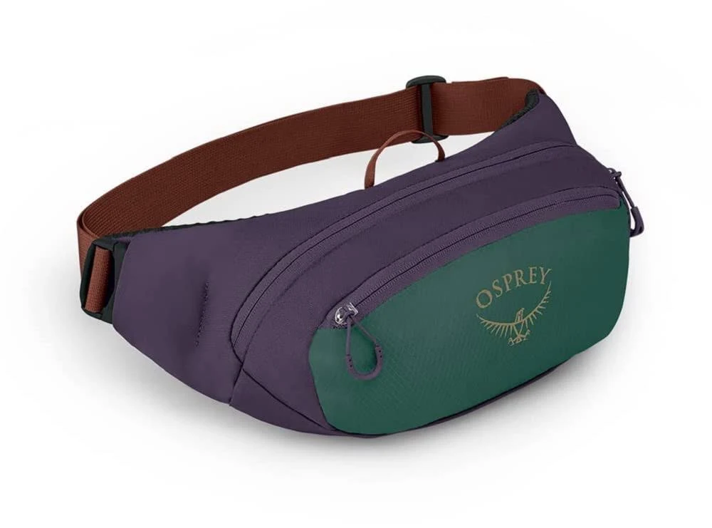 Osprey Daylite Waist Pack, Axo Green/Enchantment Purple