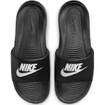 Men's Nike Victori One Slide (Black/White) 8