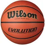 Wilson Evolution Game Basketball, Brown, 29.5"